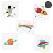Space Explorer Variety Set - 25 Premium Waterproof Foil Kids Temporary Tattoos by Flash Tattoos - Buy Online on GoSupps.com