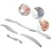 Verdant Touch Stainless Steel Gua Sha & Schab Massage Tools - 4-Piece Health Care Set with Aluminum Case for Optimal Wellness - Buy Online on GoSupps.com