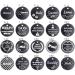 Personalized Engraved Pet Tags | Unique Branding for Dogs & Cats | 30 & 35mm Black Round Tags - International Shipping - Buy Online on GoSupps.com