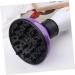 NOLITOY Hair Dryer Diffuser - Silicone Curly Hair Tool - Travel-Friendly Volume Hood - Purple Nylon Gale for Perfect Curls - Buy Online on GoSupps.com