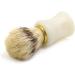Ruilogod Jade White Bristle Barber Shop Shaving Brush - Premium Male Facial Beard Cleaning Tool for a Smooth Shave - Buy Online on GoSupps.com