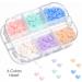 DIY Manicure Purple Blue Charms Resin Love Heart Nails Rhinstones Nail Art Decorations 3D - Buy Online on GoSupps.com