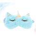 Beaupretty 2pcs Night Eyeshade Soft Plush Eye Mask for Adults & Kids | Funny Animal Eye Covers in Sky Blue - Buy Online on GoSupps.com