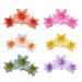 hgnxa Flower Hair Barrettes Hair Accessory Unique Hair Barrettes Large Flower Acrylic Hair Clip Sweet Hairpins Hair Claw Sunflower 3