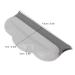 Multifunctional Cleaning Brush Tool - Elastic Soft Head Dusting Brush for Car Couch Sofa & Furniture - Comfortable Grip Silicone - Gray - Buy Online on GoSupps.com