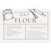 Oat Flour 500g by Virgolden - Low-Carb Oat Flour with Protein & Dietary Fiber Vegan Non-GMO for Baking Cooking & More - Buy Online on GoSupps.com