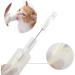7 Pcs Cat Nursing Bottle 60ml Pet Feeding Bottle with Replacement Nipples and Cleaning Brushes for Pet Puppy Cat Kitten Rabbit - Buy Online on GoSupps.com