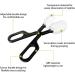 MIOYOOW 3PCS Reptile Feeding Clamp Set | Tweezers for Turtles Frogs Spiders & Lizards | Durable Reptilia Feeding Tools - Buy Online on GoSupps.com