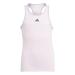 Adidas Girls Tank G Club Tank Clear Pink HS0567 140