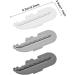 6-Piece Toothpaste Tube Squeezer Dispenser Set - Save Toothpaste & Creams - Gray, Black, Green, Yellow, White - Buy Online on GoSupps.com