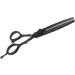 Qukaim Hairdressing Scissors Hair Scissors 5.5 Inches Black Stainless Steel Adjustable Hairdressing Scissors for Hair Thinning Shears - Buy Online on GoSupps.com