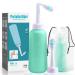Postpartum Perineal Wash Bottle Portable Bidet -500ml Women Peri Recovery Postpartum Care After Birth Postpartum Clean New Mum Maternity Essentials for Travling Outdoor (Green 17 oz)