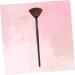 Makeup Foundation Brush Fan Liquid Makeup Brush Blush Brush Face Makeup with Wooden Handle Brush Highlighting Makeup Brush Foundation Brush - Buy Online on GoSupps.com