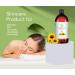Buy Pagra Natur Organic Massage Oil - 1L Sunflower Oil (1st Cold Pressing) | International Shipping Available - Buy Online on GoSupps.com