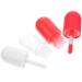 Beavorty Clear Lip Gloss Plumping Lip Gloss 2pcs Moisturizing Lip Protectors Lip Plumper Gloss Lip Plumping Lipgloss Fuller Hydrated Softer Lips Essential Oil Lip Nourishing Balm Liquid Lipstick