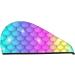 Rainbow Scales Microfiber Hair Towel Wrap - Soft Super Absorbent Coral Velvet for Long Curly & Thick Hair - Quick Dry Hair Cap for Women - Buy Online on GoSupps.com