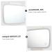 minkissy 1pc Car Vanity Mirror Automobile Makeup Mirror Vanity Sun Visor Mirror Auto Cosmetic Mirror Car Sun Visor Clip-on Vanity Mirror White Touch Aluminum Mirror Shade Car Travel - Buy Online on GoSupps.com