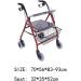 Self-propelled Walker Elderly Travel Cart Portable Folding Shopping Cart Seat Can Take Four Rounds to Buy Food Cart Step Can Push Small Cart Gift Decoration - Buy Online on GoSupps.com