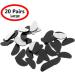 Agoky Adhesive Nose Pads - 10/12/20 Pairs Anti-Slip Silicone Eyeglass Pads for Glasses & Sunglasses - Black H - Buy Online on GoSupps.com