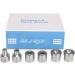 FRCOLOR Diamond Dermabrasion Replacement Tips - 1pc Microscopic Carving Head for Smooth Skin | 9.5x8.5cm White - Buy Online on GoSupps.com