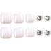 FEIlei False Toenails White Artificial Short Toenails Full Cover Toe Nails for Women - Buy Online on GoSupps.com