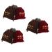Healeved 9 Pcs Hair Dryer Storage Bag Hair Tool Storage Drawstring Storage Pouch Velvet Storage Bag Fabric