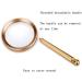 Magnifying Glasses for Hobbies Reading Magnifier Large Portable Handheld Magnifying Glass Reading Magnifying Lens High Definition Reading Inspection Welding Needlework Repair Hobbies and Crafts - Buy Online on GoSupps.com
