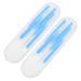 2 Boxes Cleaning Brush Multi-Function Small Hole Cleaner Clean Tool Shower Head Cleaner Brush Shower Head Washing Brush Laptop Hole Brushes Anti-Blocking Stick Stainless Steel