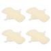 Washable Menstrual Pad Reusable Sanitary Pad Soft Skin Friendly Yellow for Women (L)