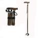 Thickening Aluminum Cane Practice 75 97 cm for Elderly Folding Ultra-Lightweight Wands Interesting