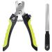 BeautyHunt Dog Nails Clippers for Large Medium Breeds | Pet Claw Trimmer Cutter for Small Animals Cats | with Safety Lock and Protective Guard Large Breeds-16cm Black&geen