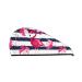 Dark Blue Stripes and Pink Flamingos Microfiber Hair Towel Soft Super Absorbent Hair Towel Wrap for Women Coral Velvet Quick Dry Hair Cap for Long Curly and Thick Hair