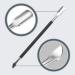 Professional Grade Stainless Steel Cuticle Nipper and Pusher Set - Durable Manicure and Pedicure Tool - Buy Online on GoSupps.com