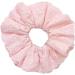 Eye Catching Lace Scrunchies for Women Large Elastic Hair Scrunchy Ponytail Holder Perfect for Everyday Use Pink - Buy Online on GoSupps.com