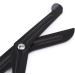 Stainless Steel Medical Bandage Scissors - EMT & Trauma, First Aid Tool for Paramedic, Nurses & Doctors - Precise Cut, Bent Black Scissors - Buy Online on GoSupps.com