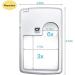 Wapodeai 6X 3X LED Magnifying Glass with Light Premium Card Type Magnifying Glasses Magnifying Glass for Reading Kids Jewelry Science 3X Magnifier Magnifying Glasses with Light Silver - Buy Online on GoSupps.com