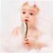 Baby Hair Brushes Comb Set Goat Bristles Bath Brush Shower Scalp r Tool 4 Pieces Practical - Buy Online on GoSupps.com