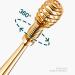 Gold Steel Ear Wax Picker - Earpick Wax Remover Curette for Ear Cleaning - Buy Online on GoSupps.com