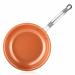 WIPPWER Saucepan 8/10/12 Inch Skillet Frying Pan with Ceramic Coating Induction Cooking Frying Pan Oven Dishwasher Safe Saucepan Wok (Color : 12 Inches)