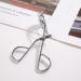 Silver Handheld Eyelash Curler - Durable & Portable Eye Cosmetic Tool for Women | Long Lasting Metal & Silicone Strip - Buy Online on GoSupps.com