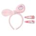 G-Ahora Cute Kitty Cat Makeup Spa Headband with Hair Clips Kitty Cat Headband for Washing Face Kitty Makeup Hair Wrap Headband Gift for Women Girls (HB Kitty) HB Hello Kitty