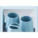 Riner 6pcs Ceramic Soap Dispenser Set - Stylish Bathroom Decor & Toothbrush Holder with ABS Pump - Soap Box & Lotion Bottle Included - Buy Online on GoSupps.com