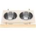 Buy Parrot Folding Cup & Gel Feed Dish - Stainless Steel with Stand | Ideal Bird Feeder for Water & Food - Buy Online on GoSupps.com