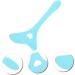 minkissy Pochoirs pour Eye-liner pour Femmes Applicateur de Mascara Outils de Maquillage en Silicone Aide Au Dessin de L'eye-liner 12.00X6.00X0.50CM - Buy Online on GoSupps.com