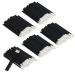 BUYGOO 300PCS Disposable Lip Brushes Lipstick Applicator Lip Gloss Applicators Lip Wands for Lip Makeup Lipstick Wands Gloss Applicator Disposable MakeUp Lip Brush (Black)
