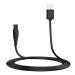 MEROM Replacement Power Cable for Brightup Beard Trimmer 3.3ft/1m Black