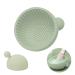 Pubcontti Makeup Brush Cleaner Mat Silicone Make Up Cleaning Brush Scrubber bowl Portable Washing Tool Cosmetic Brush Cleaners for Gir Easy Clean 5-Green