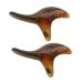 Healeved 2st Triceratops Massage device trigger-point massage device Natural back massage device body massager Suchaber Thai massage tab muscle tool resin wax plate spa