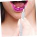 Housoutil 3pcs Makeup Lip Brush Set - Professional Lip Applicator Kit with Small Mirrors for Lipstick & Lip Gloss - Travel-Friendly White Makeup Tools - Buy Online on GoSupps.com