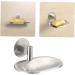 Ciieeo 2pcs 304 Stainless Steel Soap Holder Stair Basket Bottle Drying Rack Bathroom Accessories Soap Organizer Strawberry Mug Soap Storage Soap Dish Bathroom Soap Holder Soap Box - Buy Online on GoSupps.com